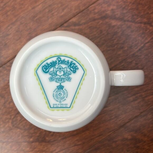 Vintage 1984 Cabbage Patch Kids Ceramic Mug, Bowl and Plate Set, Fine Porcelain - Picture 5 of 16